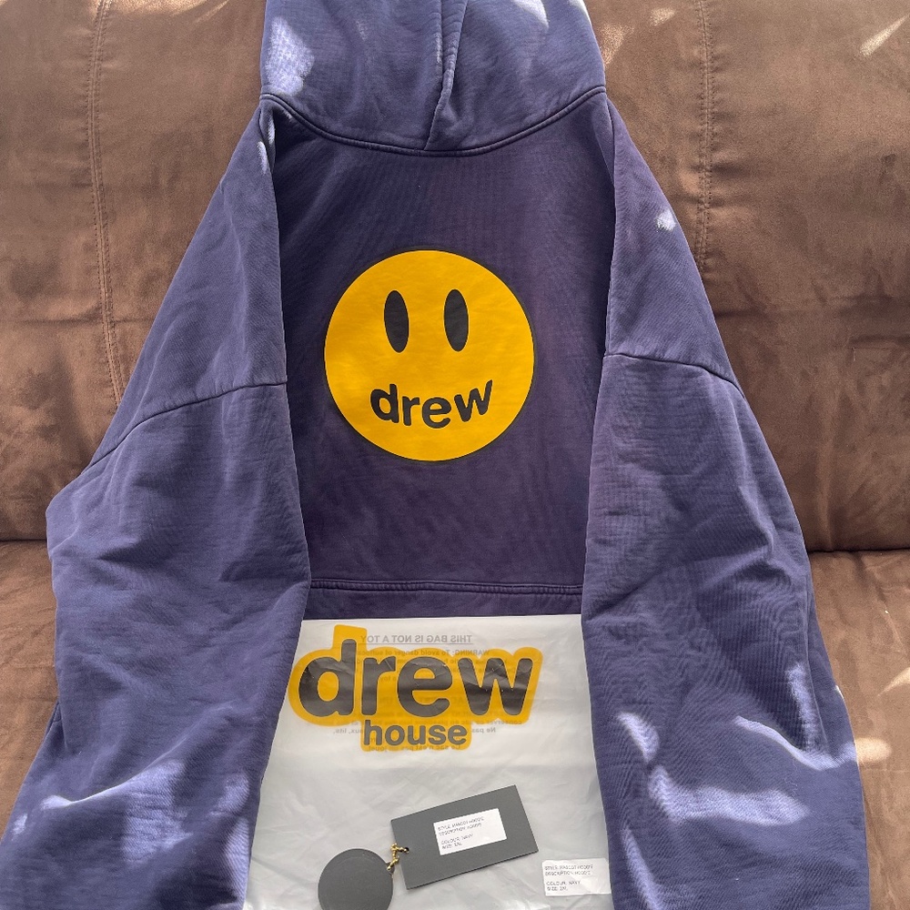 Drew House **Rare** Navy Hoodie 2XL